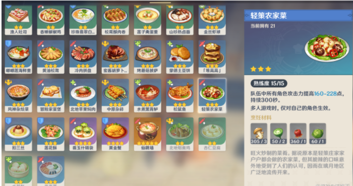 輕策農(nóng)家菜的任務