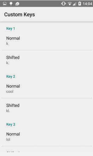自定义键盘软件截图1