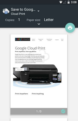 Google云打印软件截图1