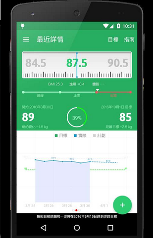 体重管理器软件截图1