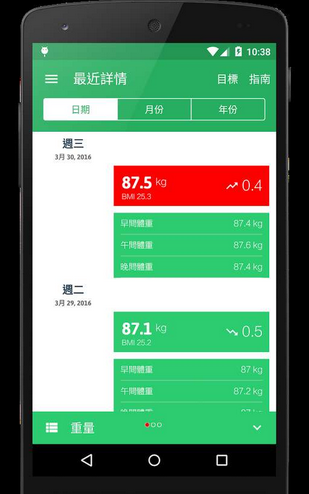 体重管理器软件截图1