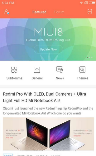 MIUI论坛国际版软件截图1