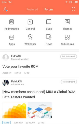 MIUI论坛国际版软件截图1