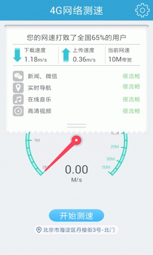 4G网络测速神器软件截图1