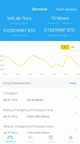 BTC矿池软件截图1