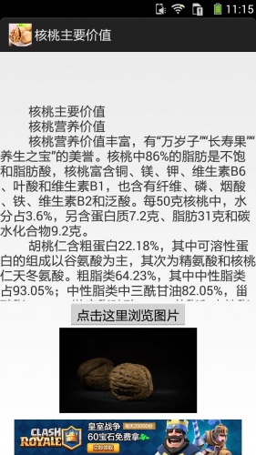 核桃图文资料软件截图1