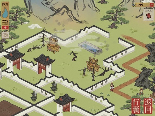 江南百景图七狸山塘香炉迷雾区金画轴怎么获得