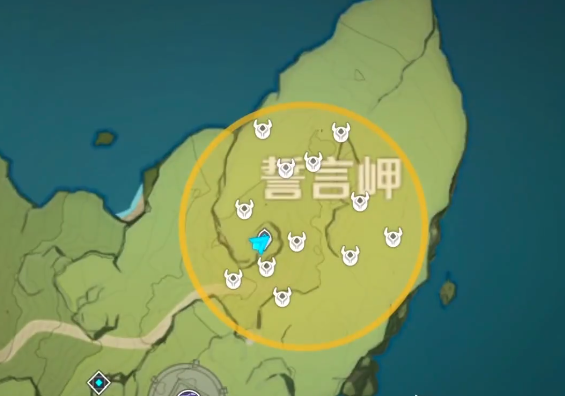 原神誓言岬宝藏在哪-誓言岬多人挑战位置攻略